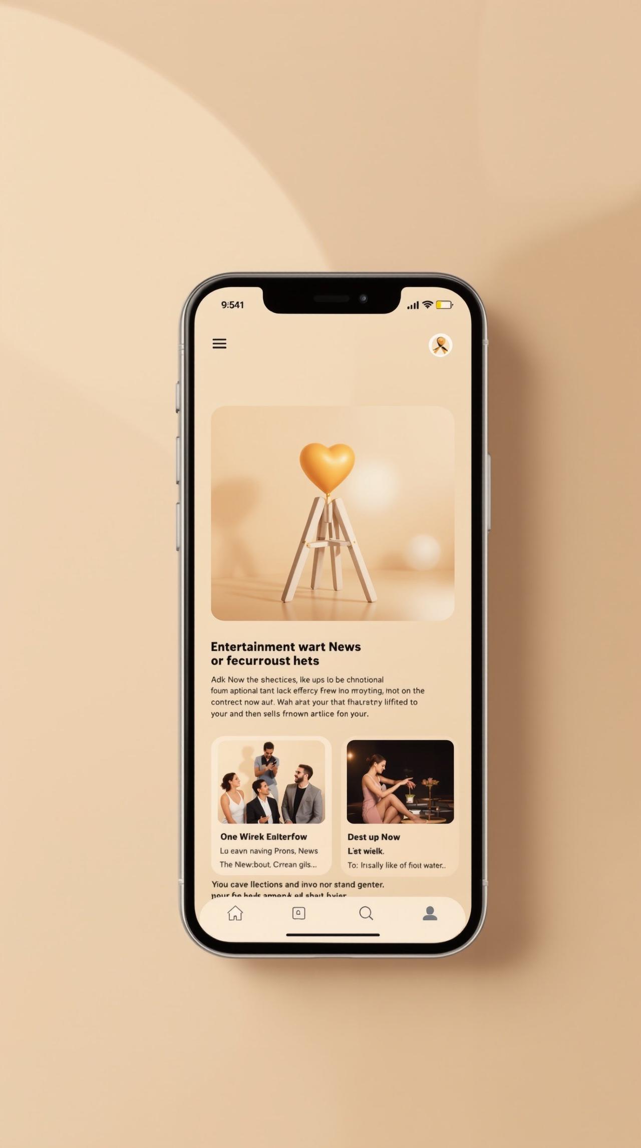 网红吃瓜APP首页界面